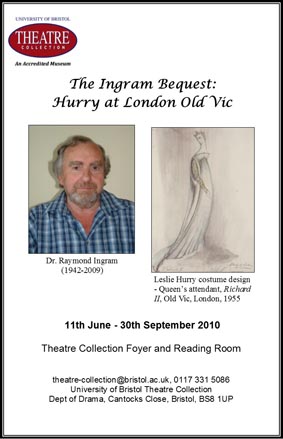 The Ingram Bequest: Leslie Hurry designs Exhibition Poster